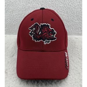 Carolina USC Gamecocks Baseball Hat Mens Hook Loop OSFM NCAA College Cocky Logo